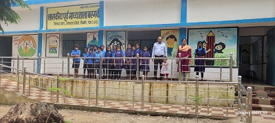 मुख्यमंत्री स्कूल जतन योजना से शासकीय पूर्व माध्यमिक शाला बरगवाँ का हुआ कायाकल्प