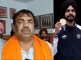 सरबजोत को ढ़ाई करोड़-सरकारी नौकरी देगी हरियाणा सरकार:खेल मंत्री का ऐलान
