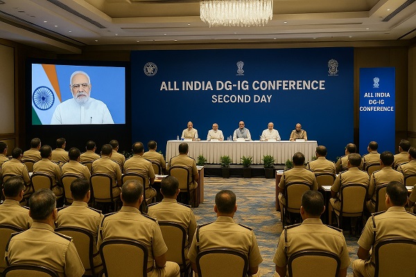 रायपुर में ऑल इंडिया DG–IG कॉन्फ्रेंस का दूसरा दिन: प्रधानमंत्री मोदी होंगे शामिल