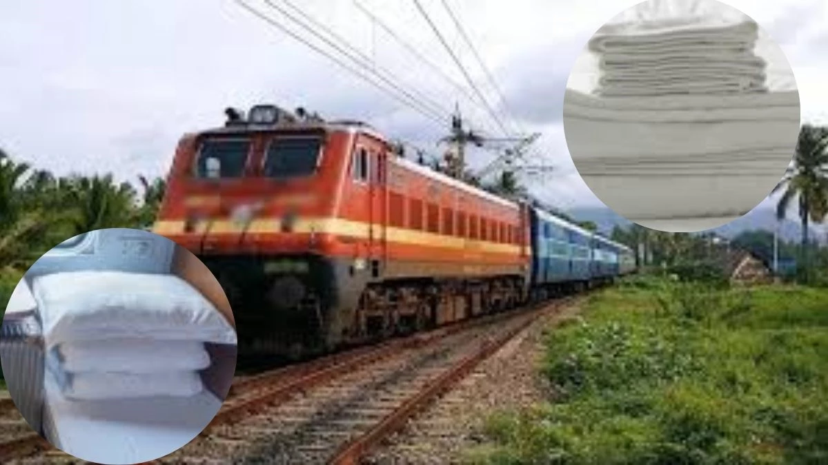 ट्रेनों से चादर व टावल साथ ले जा रहे यात्री, दो साल में रेलवे का 34 लाख से ज्यादा का नुकसान