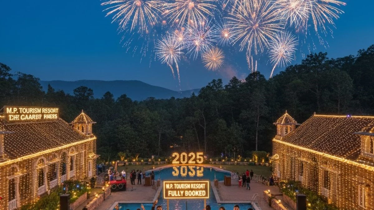 MP में नए साल का जश्न… पर्यटन निगम के होटल-रिसॉर्ट 95% बुक, पचमढ़ी और नेशनल पार्क में ‘नो रूम’ की स्थिति