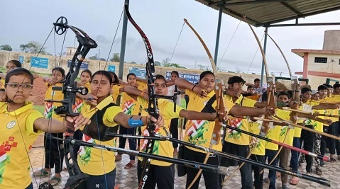 तीरंदाजी खेल में जिले को मिल रहीं उपलब्धियां