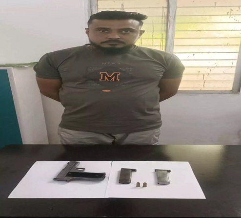 पिस्टल और जिंदा कारतूस के साथ आरोपी गिरफ्तार, रायपुर पुलिस की बड़ी कार्रवाई