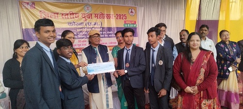 युवा उत्सव : कोरबा के युवा कलाकारों ने प्रदर्शित की कला एवं संस्कृति की झलक