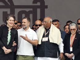 कांग्रेस की रैली में ‘मोदी तेरी कब्र खुदेगी’ का नारा:भाजपा बोली- मुगलों की राह पर कांग्रेस, जल्द दफन होंगे; राहुल कर रहे औरंगजेब जैसा काम