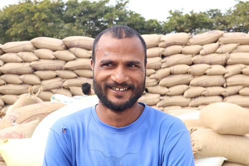 पारदर्शी धान खरीदी व्यवस्था से लाभान्वित हुए किसान रामप्रकाश कश्यप