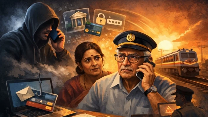 फर्जी कॉल से सावधान! रेल अधिकारियों के नाम पर हो रही ठगी, भोपाल मंडल की चेतावनी