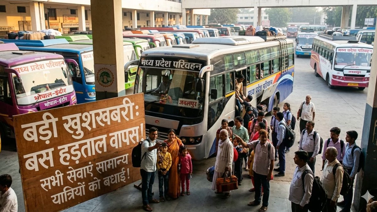MP में बस हड़ताल रद्द, CM मोहन यादव से बातचीत के बाद ऑपरेटर्स ने वापस लिया फैसला