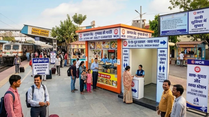 भोपाल-इटारसी समेत कई स्टेशनों का बदलेगा चेहरा, कैटरिंग और पे-एंड-यूज टॉयलेट के लिए टेंडर जारी