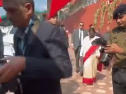 राष्ट्रपति मुर्मू शिमला स्थित सेना प्रशिक्षण संस्थान पहुंचीं:शहर में रोका ट्रैफिक, जनता परेशान