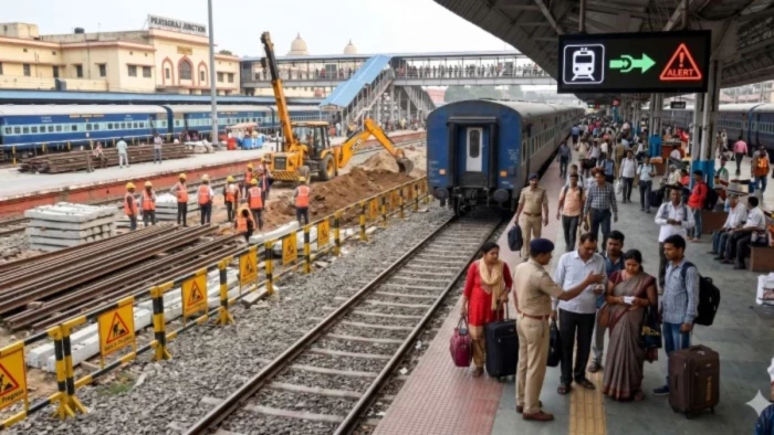 रेल यात्रियों की बढ़ेगी मुसीबत: ललितपुर में यार्ड रिमॉडलिंग से कई ट्रेनों का शेड्यूल बिगड़ा, भोपाल से खजुराहो एक्सप्रेस समेत 6 गाड़ियां रद