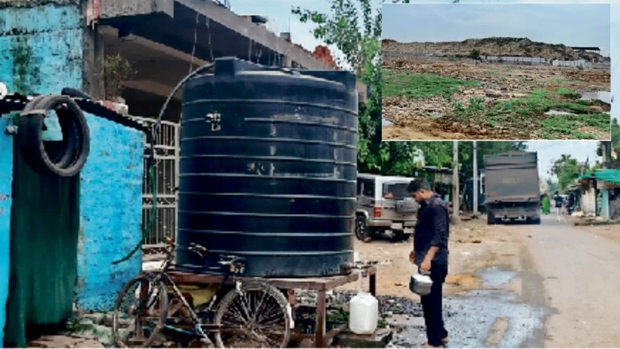 आदमपुर कचरा खंती का संकट गहराया, 7 लाख टन कचरे से 10 गांवों का भूजल दूषित, सांस लेना मुश्किल